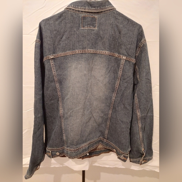 Guess Men's XL Button Up Stonewash Jean  Jacket - Picture 8 of 16